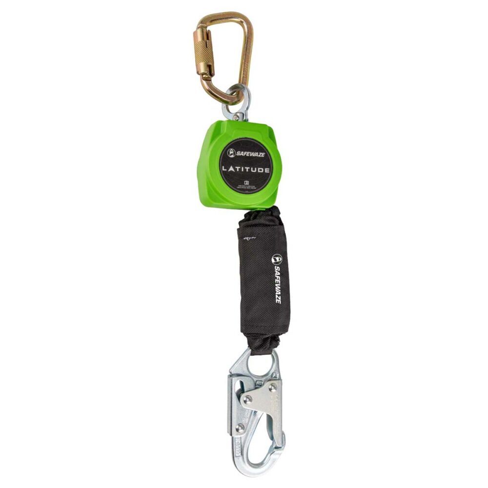 Latitude 6' Single Web SRL-P: Carabiner, Snap Hook