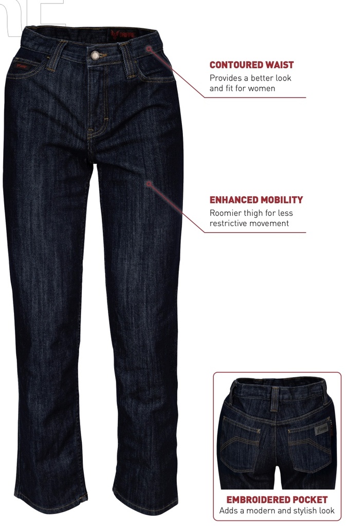 DRIFIRE® FR Women's Stretch Straight Leg Jean