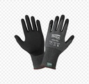 Samurai Glove® Salt-and-Pepper Cut Resistant Coated Touch Screen Gloves Made with 21-Gauge Tuffalene® Platinum - CR921