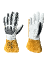 Torq™ Spark Premium Leather Welding Gloves with Cut and Impact Resistance