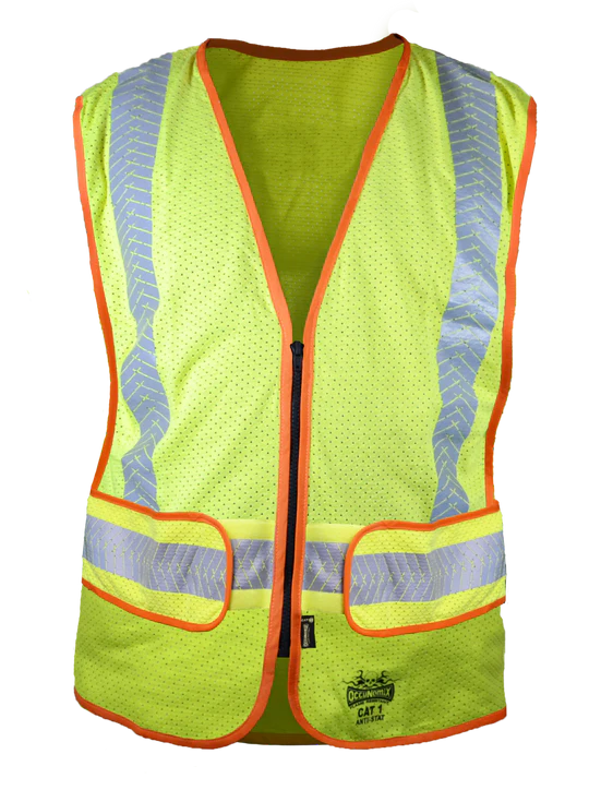 FR-Static Dissipative Class 2 Vest-Hi-Vis Yellow
