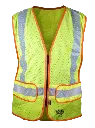FR-Static Dissipative Class 2 Vest-Hi-Vis Yellow