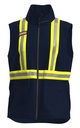 Womens Enhanced Visibility FR Vest - Navy