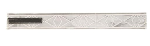 [ABRX-W] Arm Band, Refl. 2"x16" Velcro, White