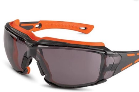 [BKDST-1020SNP] Glasses, rubber seal, smoke AF