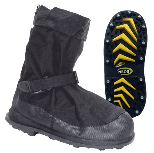 [617-VNGIHEEL-L] overshoe, insulated w/heel Large 
