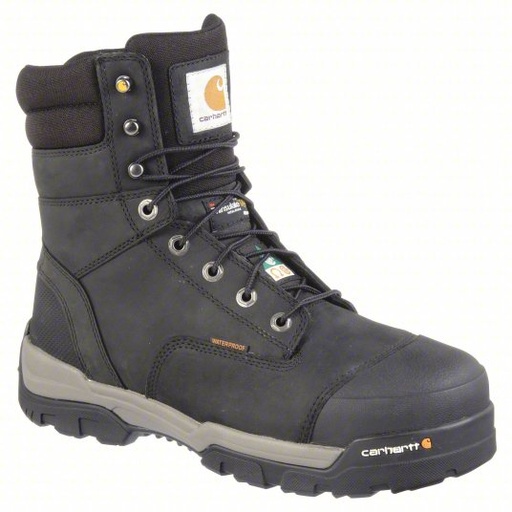 CARHARTT 8-Inch Work Boot: 1 PR BLACK