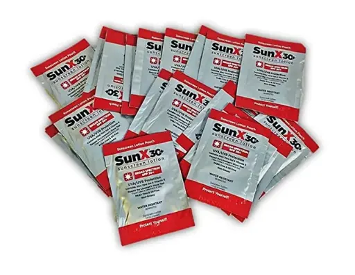 [SUNX] sunscreen packets, sunx SPF30  50/box