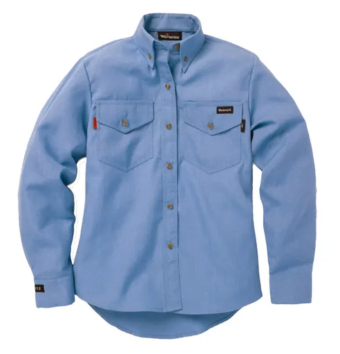 [2904LB-42L] Shirt, FR, 4.5 oz Utility, Light Blue