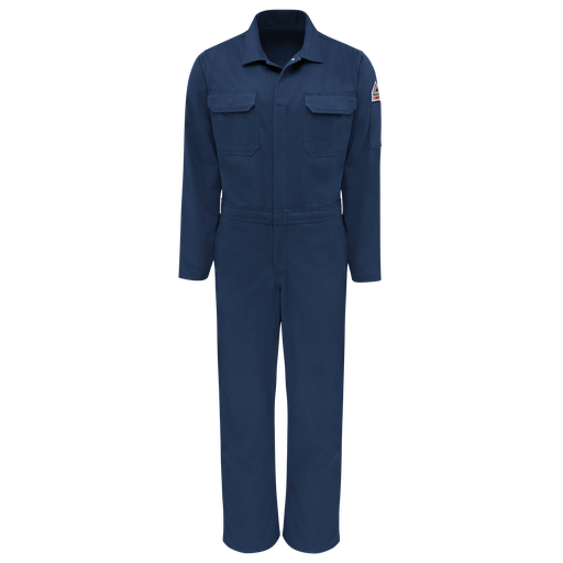 [CLB6NV-L] Coveralls, FR, 9oz, deluxe, 4 pockets Navy