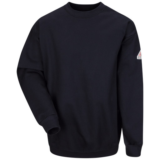 [SEC2NV-L] Sweatshirt, FR, Crew, 12.5 oz Navy