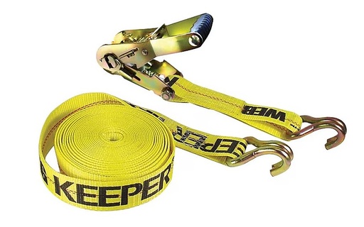 [130-04622] Ratchet strap, 2" x 27', 10,000lb