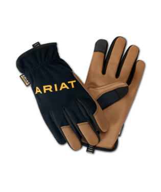 [10042828] 10042828-pair MNS FLEXPRO DRIVER WORK GLOVES BROWN/BLACK