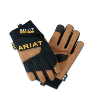 [10042830] MNS FLEXPRO WATERPROOF WORK GLOVE BROWN/BLACK