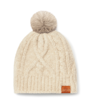 [10047220] HAT, ENTWINE BEANIE FIELDS OF RYE HEATHER