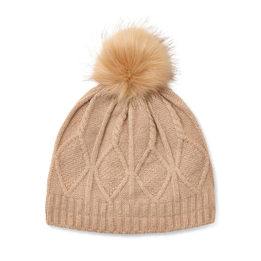 [10053848] HAT, ADT KELSTON BEANIE TAN