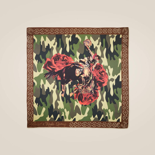 [10051166] BANDANA, AU RODEO QUINCY WILD RAG AMERICAN COWBOY
