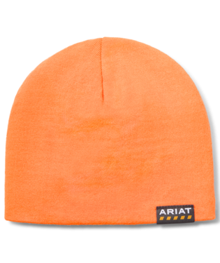 [10053425] HAT, MNS ACRYLIC SKULL CAP BRIGHT ORANGE