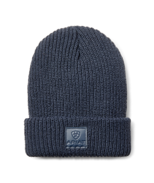 [10053429] HAT, MNS RIB KNIT INSULATED CAP DEEP BLUE