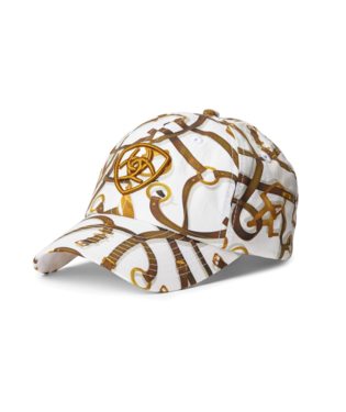 [10031083] HAT, COTTON PRINT CAP GOLDEN BRIDLE
