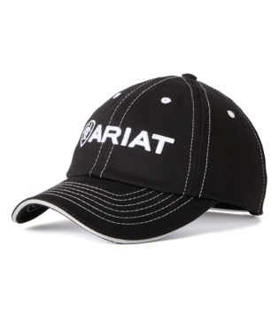 [10020840] HAT, TEAM II CAP BLACK/WHITE