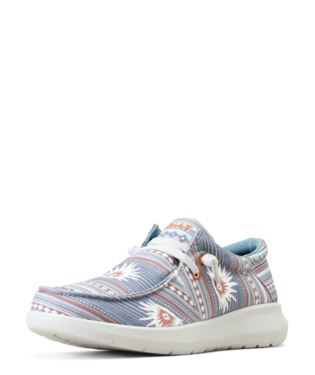 [10047454] SHOES, MNS HILO SENDERO BLUE BOQUILLAS PRINT