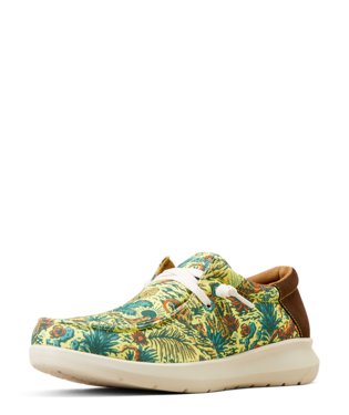 [10047457] SHOES, MNS HILO SENDERO YELLOW/BLANKET SUEDE