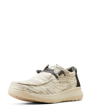 [10050951] SHOES, MNS HILO HEATHERED WHITE/DARK DENIM