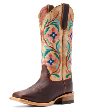 [10044542] BOOTS, WMS FRONTIER DANIELLA BRAZEN TAN/SAND WHT