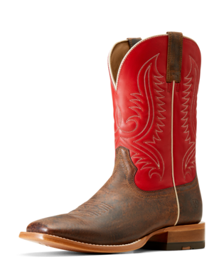 [10046897] BOOTS, MNS CIRCUIT PAXTON CHESTNUT BROWN/FIR RED