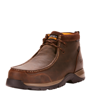 [10024956] BOOTS, MNS EDGE LTE MOC H2O CT DARK BROWN