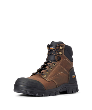 [10034671] BOOTS, MNS TREADFAST 6" ST DISTRESSED BROWN