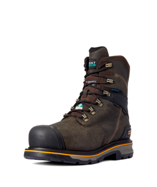 [10038283] BOOTS, MNS STUMP JUMPER 8" CSA H2O INS CT IRON COFFEE