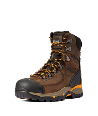[10038373] BOOTS, MNS ENDEAVOR 8" H2O CT CHOCOLATE BROWN
