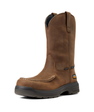 [10040396] BOOTS, MNS TURBO PULL ON MOC TOE H2O CT MOCHA