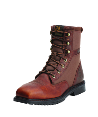 [10012927] BOOTS, MNS RIGTEK 8" WIDE SQUARE OILED BROWN CT