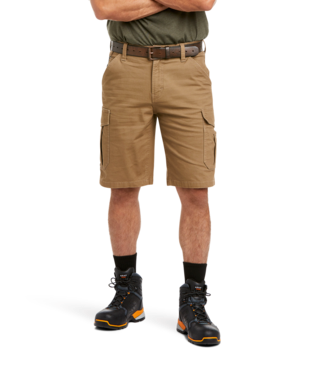 [10034680] MNS RBR DSTR MADE TOUGH CARGO SHORTS KHAKI