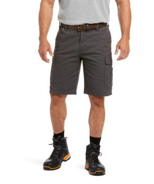 [10034681] MNS RBR DSTR MADE TOUGH CARGO SHORTS GREY