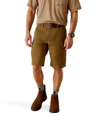 [10048223] MNS RBR DSTR MADE TOUGH CARGO SHORTS DARK OLIVE