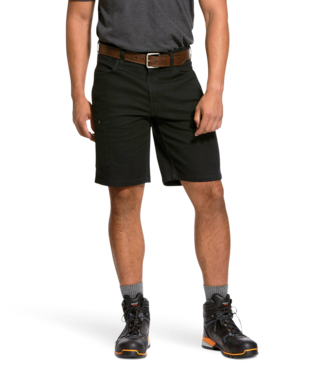 [10030262] MNS REBAR MADE TOUGH SHORTS BLACK
