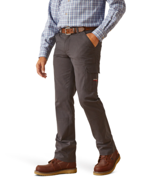[10048192] Ariat Men's FR M7 Duralight Twill Straight Leg Work Pants- Charcoal