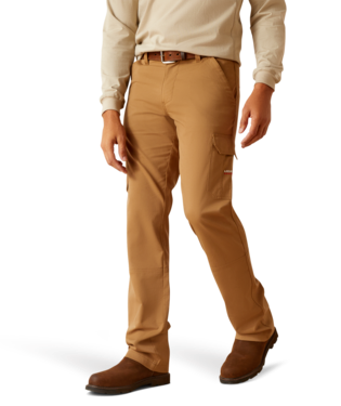 [10048193] Ariat Men's FR M7 Duralight Twill Straight Leg Work Pants- Caramel Khaki
