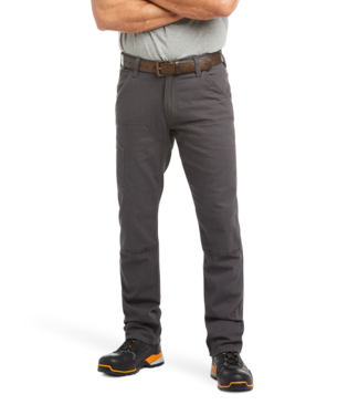 [10030234] MNS RBR M4 DRSTR MD TGH DBL FRNT PANTS GREY