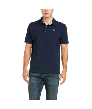 [10035315] MNS MEDAL SHORT SLEEVE POLO NAVY