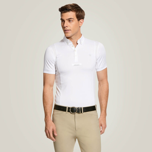 [10030519] MNS TEK SHORT SLEEVE SHOW SHIRT WHITE