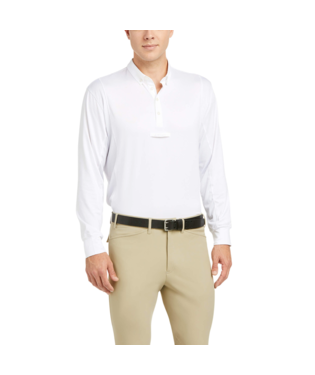 [10035393] MNS TEK LONG SLEEVE SHOW SHIRT WHITE