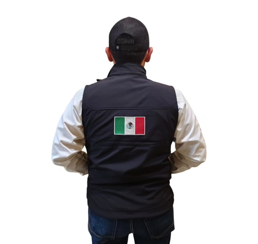 [10050537] MNS NEW TEAM SOFTSHELL IESMU VEST BLACK MEXICO