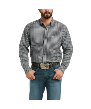 [10036906] MNS PRO KADEN FITTED LONG SLEEVE SHIRT EILEEN GREY