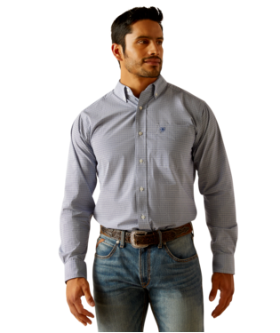 [10048387] MNS PHIL FTD LONG SLEEVE SHIRT BLUE