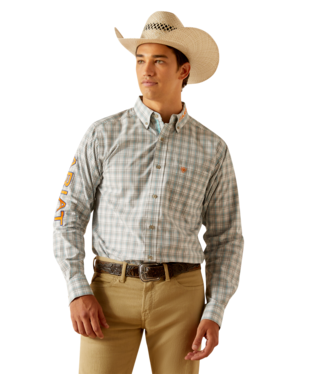 [10048419] MNS PRO TEAM LUCA FTD LONG SLEEVE SHIRT GREY